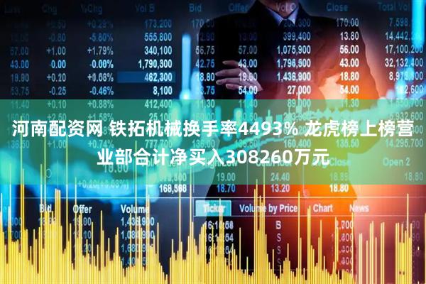 河南配资网 铁拓机械换手率4493% 龙虎榜上榜营业部合计净买入308260万元