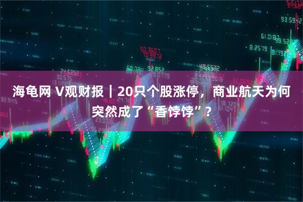 海龟网 V观财报｜20只个股涨停，商业航天为何突然成了“香饽饽”？