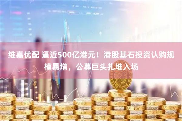 维嘉优配 逼近500亿港元！港股基石投资认购规模暴增，公募巨头扎堆入场